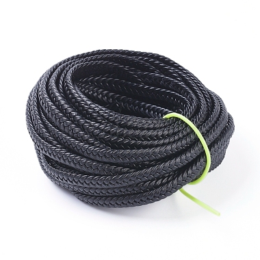 3.28 Feet Micro Fiber Imitation Leather Cord(X-LC-G008-C01)-2