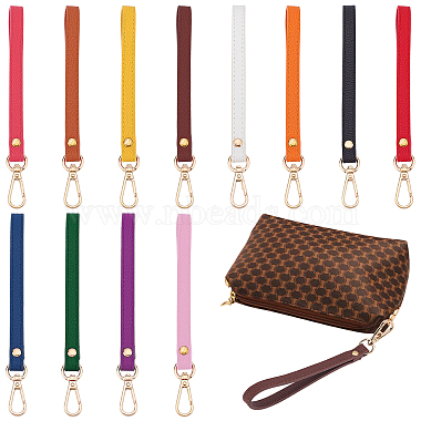 Mixed Color Others Imitation Leather Keychain