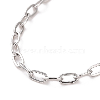 Non-Tarnish 304 Stainless Steel Cable Chain Bracelet for Men Women(BJEW-E031-05I-P)-2