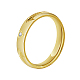 Arrow Pattern Stainless Steel Finger Ring for Women(HA9923-3)-1