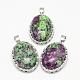 Natural Ruby in Zoisite Pendants(G-D851-31)-1