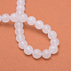 Brins de perles rondes en jade blanc naturel(G-R345-8mm-06)-3