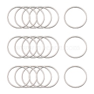 304 Stainless Steel Linking Rings, Metal Connector for DIY Jewelry Making, Stainless Steel Color, 25x1mm, Inner Diameter: 22.5mm
(X-STAS-T047-15A)
