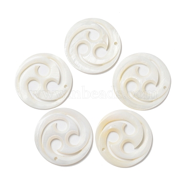 Natural Freshwater Shell Pendants(BSHE-P033-10)-4