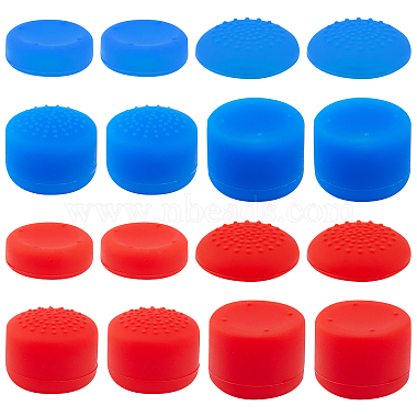 Mixed Color Silicone Joystick Thumb Grips