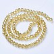 Electroplate Glass Beads Strands(EGLA-A034-T1mm-B18)-2