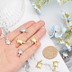 8Pcs 2 Colors Rack Plating Brass Pendants(ZIRC-CA0001-22)-3