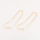 Brass Stud Earring Findings(X-KK-Q735-363G)-1