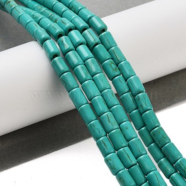 Synthetic Turquoise Beads Strands(X-TURQ-G120-4x6mm-13)-5