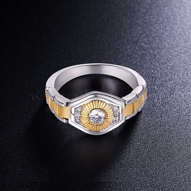 SHEGRACE Brass Finger Ring(JR539A-03)-2
