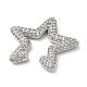 Crystal Rhinestone Star Cuff Earrings(EJEW-D059-06P-02)-3
