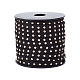Golden Aluminum Studded Faux Suede Cord(LW-WH0006-01A)-1