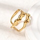 304 Stainless Steel Cuff Open Rings(STAS-H259-03G)-3