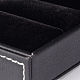 Rectangle Imitation Leather Ring Boxes(LBOX-F001-04)-4