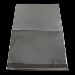 Rectangle OPP Cellophane Bags, Clear, 47x32cm, Unilateral Thickness: 0.035mm, Inner Measure: 43x31cm(OPC-R012-135)