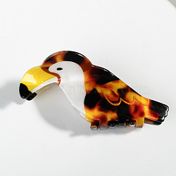 Animal Hair Claw Clip, PVC Ponytail Hair Clip for Girls Women, Toucan, 80mm(WG13230-07)