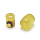 Perles d'agate jaune naturelle(G-L533-50)-2