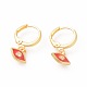 Boucles d'oreilles en laiton(EJEW-I230-05G)-2