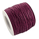 Eco-Friendly Waxed Cotton Thread Cords(YC-R008-1.0mm-143)-1