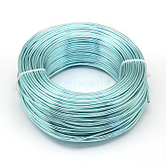 Round Aluminum Wire, Flexible Craft Wire, for Beading Jewelry Doll Craft Making, Pale Turquoise, 20 Gauge, 0.8mm, 300m/500g(984.2 Feet/500g)(AW-S001-0.8mm-24)