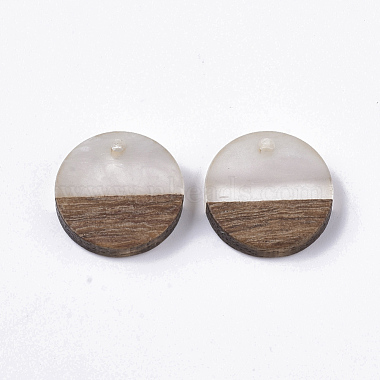 Resin & Walnut Wood Pendants(RESI-S358-02C-C02)-2