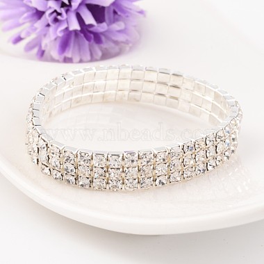Valentines Ideas for Girlfriend Wedding Diamond Bracelets(B115-3)-4