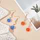 20St&uuml;ck 5 Farben handgefertigte Lampwork-Perlen(LAMP-OC0001-29)-5