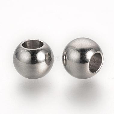 304 Stainless Steel European Beads(STAS-R071-39)-2