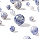 340pcs 4 tailles perles de jaspe bleu naturel(G-LS0001-17)-4