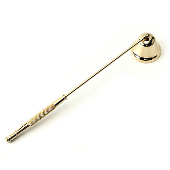 Stainless Steel Candle Wick Snuffer, Candle Tool Accessories, Golden, 22.3cm