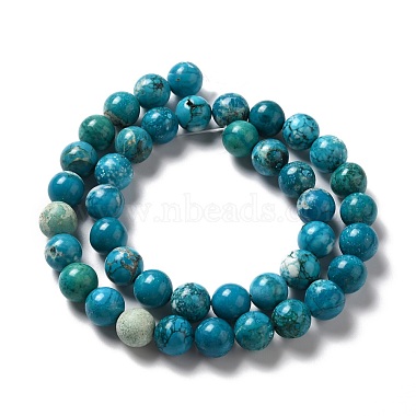Natural Magnesite Beads Strands(G-L555-02)-4