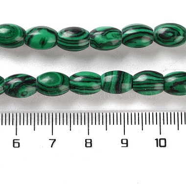 Synthetic Malachite Beads Strands(G-I369-B19-01)-5