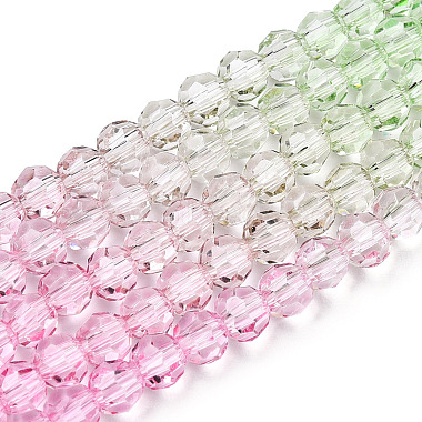 Transparent Glass Beads Strands(GLAA-E036-07U)-2