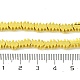 Brins de perles d'hématite synthétiques non magnétiques galvanisées(G-I360-Q01-01)-4