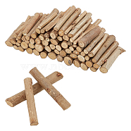 Rustic Wooden Sticks, Craft Supplies, BurlyWood, 5.6~7.7x0.55~1.25cm(DIY-WH0002-55)