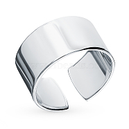 925 Sterling Silver Open Cuff Ring(TZ6795-3)