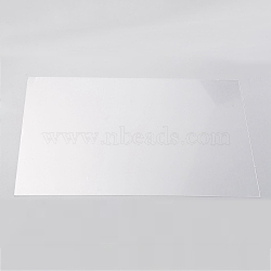 (Defective Closeout Sale: Broken Corners), Organic Glass Sheet, for Craft Projects, Signs, DIY Projects, Rectangle, Clear, 29.6x20.8x0.05cm(AJEW-XCP0001-28)
