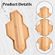 Bamboo Saucer for Succulent Planter Pots(AJEW-WH20076)-5