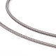 201 Stainless Steel Wheat Chain Necklace for Men Women(NJEW-P268-A34-1X5)-2