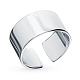 925 серебряное открытое кольцо-манжета 925 пробы(TZ6795-3)-1