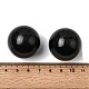 天然黒曜石 穴なし球形ビーズ(G-I367-05-08)-2