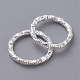 Iron Textured Jump Rings(IFIN-D086-02-S)-2