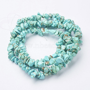 Synthetic Turquoise Beads Strands(G-D283-5x8-10)-3