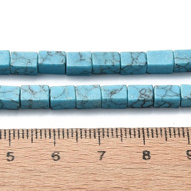 Synthetic Turquoise Beads Strands(G-C135-F03-01)-5