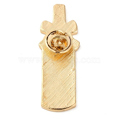 Wine Bottle Shaped Enamel Pins(JEWB-S024-01A)-2