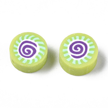 Handmade Polymer Clay Beads(CLAY-N008-037J)-2