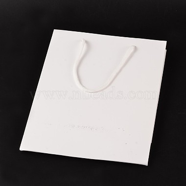 Rectangle Cardboard Paper Bags(AJEW-E034-10)-3