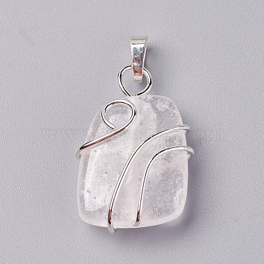 Natural & Synthetic Mixed Stone Pendants(G-I220-D)-2