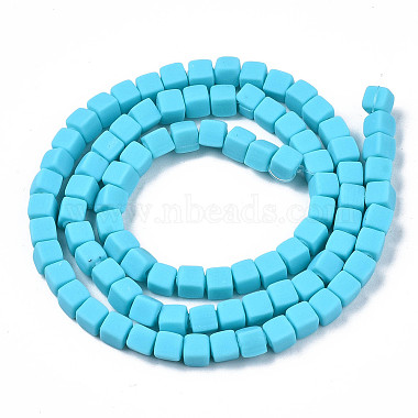 Handmade Polymer Clay Beads Strands(X-CLAY-N008-061-05)-2