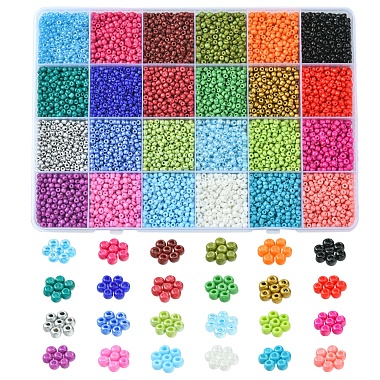 Mixed Color Glass Beads